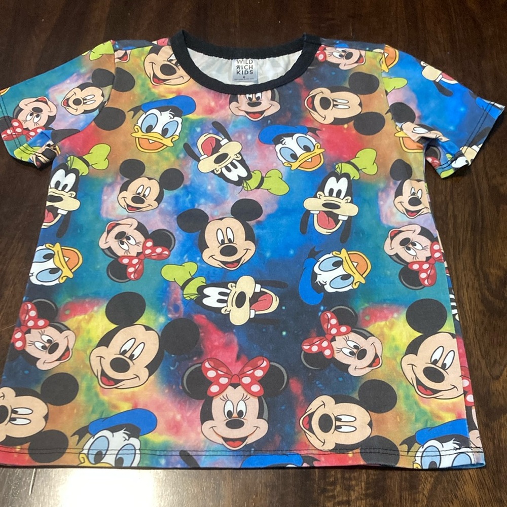 Wild Rich Kids Disney Galaxy Size 6 Shirt
